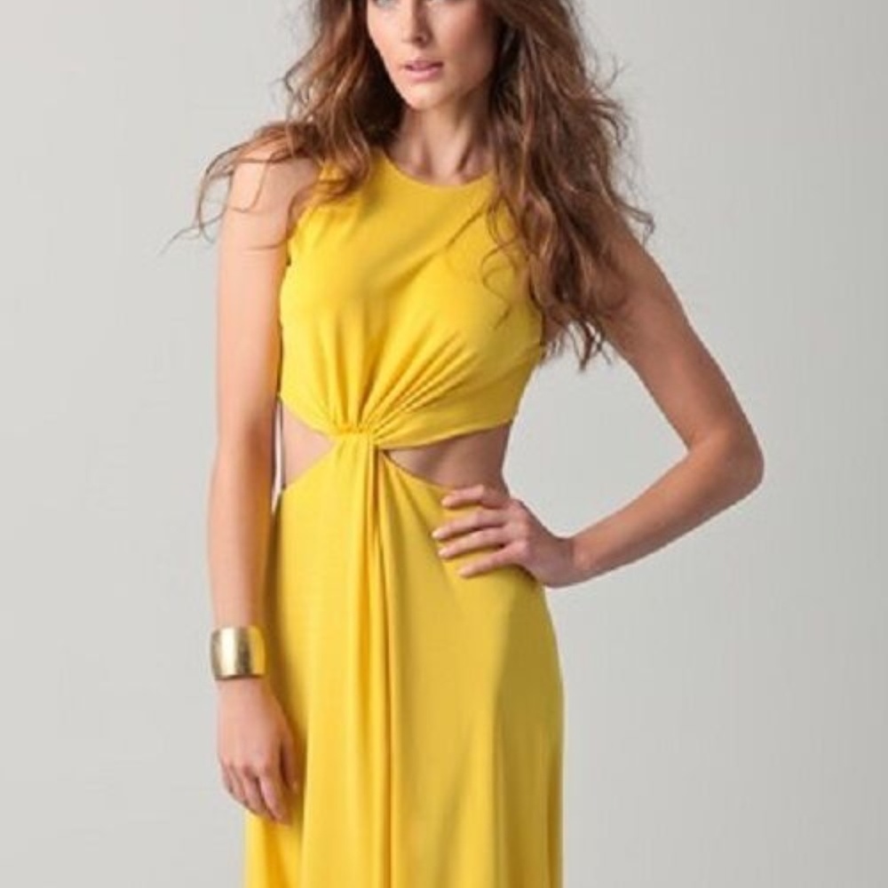 "Olesya" Draped Gown View 6